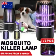 UV Light Mosquito Killer Lamp Electric Rechargeable Zapper Bug Fly Insect Trap