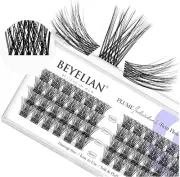 BEYELIAN DIY Eyelash Extension, Individual Lash Extension Natural Look Reusab...