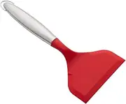 CIYODO Silicone Wok Spatula with Stainless Steel Handle Ergonomic Cooking Utensil for Home Restaurant Use for Frying All Food Types Easy to Clean Comfortable Grip