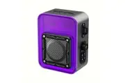 Transformers TWS Portable Wireless Speaker Bluetooth V5.4 1800mAh Rechargeable - Grey Purple