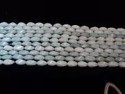 Amazonite Twisted Oval 8x16 Approx. 16 inch Strand