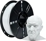 iBOSS PLA+ 3D Printing Filament, Marble PLA Plus 3D Filament 1.75mm 1KG Dimensional Accuracy +/- 0.02mm, Fits for Most FDM 3D Printers, Marble White