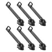 6 Pcs Suitcase Slider Zipper Replacement Accessories Detachable Head