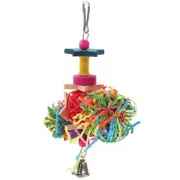 Bird Parrot Toy Parrot Foraging Toys Parrot Chewing Toy Parrot Swing Toy