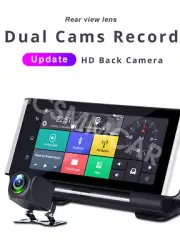 Car DVR Dash Cam ADAS GPS Driving Recorder Bluetooth FM Transmitter WIFI 1+16G (for: Fiat)