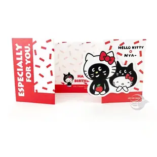 三麗鷗 Hello Kitty x NYA 造型 萬用卡 生日卡 卡片 附信封 多款式【金玉堂文具】