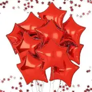 18" Star Balloons Foil Balloons Mylar 10Pcs Balloons for Baby Shower, Gender