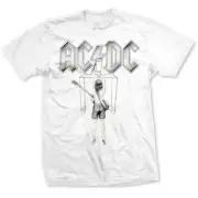 AC/DC Switch T-Shirt White New