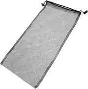 LAPYAPPE Mesh Storage Bag Lightweight Portable Drawstring Snorkel Gear Holder Durable and Reusable Mesh Swim Bag for Swimming Snorkeling Scuba Diving Activities