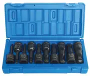Action 6482N1001 - Impact Socket Set In-Hex 1/2" Drive 10 Piece Metric Ball End