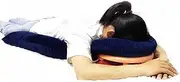 Head Shoulder Support Pillows Face Down Pillow Retina Lying Pillow Head After Eye Surgery Face Down Pillow for Recovery Retinal Detachment Support (Blue)