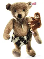STEIFF EAN 035104 - Johnny and Jocko Tarzan Bear Ltd Edition New & Boxed