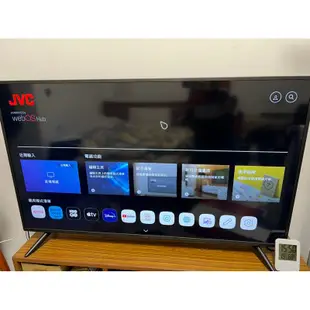 [保固內極新] JVC 50吋 電視 50TG 支援AirPlay2 4K HDR 智慧滑鼠遙控器webOS TV