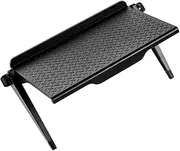 1Pc Computer Storage Rack Screen Elevated Shelf for Organizing Tv and Accessories Black Space Saving Design Easy Installation Relieves Eyestrain and Neck