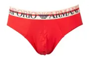 EMPORIO ARMANI men's briefs visible elastic microfiber underwear article 110814