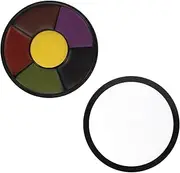 Halloween Festival Party Makeup Kit Stencils 6 Colors Body Art Paint Easy Clean No Odor Random Color