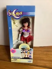 NEW Sealed Sailor Moon Adventure Doll Sailor Mars 6” Doll w/ Wand & Stand 2000