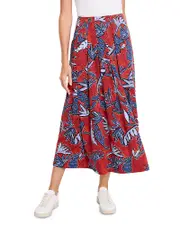 Nic+Zoe Autumn Leaves Midi Skirt