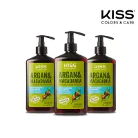 在飛比找博客來優惠-【KISS】以色列摩洛哥油B5洗髮精400ml*3入組