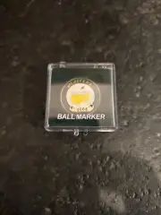 Vintage Masters 2005 Ball Marker With Case