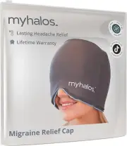 Migraine Hat Flexible Migraine Ice Head Wrap Hat for Migraine Relief Tens