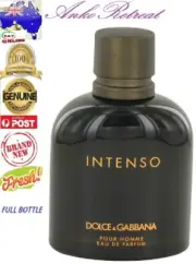 DOLCE & GABBANA D&G INTENSO POUR HOMME 125ML MEN COLOGNE SPR NEW TESTER GENUINE