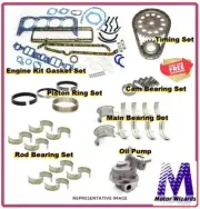 Ford 5.4 Trk Van SUV 02-03 ENGINE REBUILD KIT Rings Main+Rod Brg Oil Pump Timing