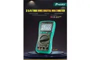 ProsKit MT-1280 3 5/6 Digital True RMS Multimeter, CAT III 1000V, AC True RMS,