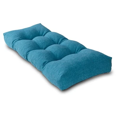 Bench Cushion 45 Inch - Polyester Brushed, High-Density Foam, Non-Slip Bottom...