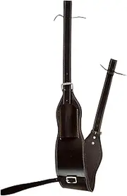 RAAVILS Western Horse Leather Complete Flank Cinch Rear Flank Back Cinch Girth Saddle Billets TACK Horse Cinches Color Black