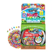 Crazy Aarons Thinking Putty Arcade Adventure Hide Inside Kids Toy 10cm 3y+
