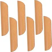 OATIPHO 6pcs Pulls Semicircle Cabinet Handles for Dresser Cupboard Chic Rustic Style Easy Installation Wear-Resistant for Wardrobes Furniture Decor