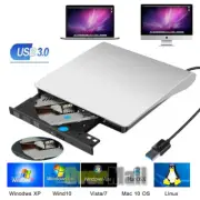 External DVD Burner Drive USB 3.0 DVD Players 3D Slim Drive Writer Reader Burner