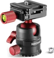 New Tripod Head, 360° Rotating Panoramic Ball Head with 1/4” Quick Shoe Plate...