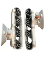 White Horizontal Rod Holder SeaSucker
