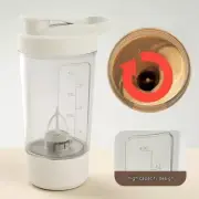 400ML 14oz Electric Protein Powder Mixing Cup Automatic Shaker Mixer Shake Bottl