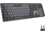 Logitech MX Mechanical Wireless Illuminated Performance Keyboard, Linear Switche