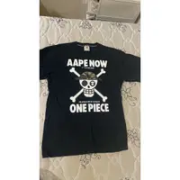 在飛比找蝦皮購物優惠-日本動漫One Piece-AAPE NOW海賊王聯名T恤 