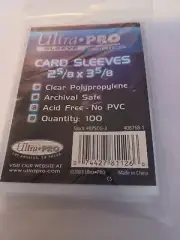 ULTRA PRO SOFT PENNY CARD SLEEVES 100 COUNT PER PACK ACID FREE ARCHIVAL SAFE