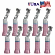 10pc NSK Style Dental Low Slow Speed Contra Angle 1:1 Handpiece Latch E-Type USA