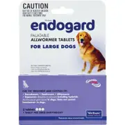Endogard Wormer Large Dog - 3pk