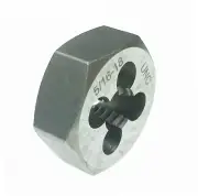 Swordfish 8166 - Alloy Steel Hex Dies 5/16"-18 UNC