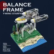 Moc Balance Frame Tensegrity Falcon X-wing Spaceship Fighter Battleship Aircraft