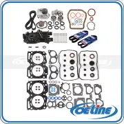 Full Head Gasket Bolt Serpentine Timing Belt Oil Water Pump Fit Subaru Impreza (for: Subaru)