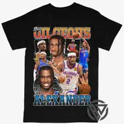 Shai Gilgeous-Alexander Tee Shirt Oklahoma City Thunder NBA Basketball T-shirt