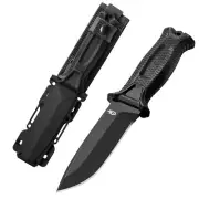 Gerber USA Strongarm Fixed Blade Survival Knife - Coyote Brown Serrated Sharpie1