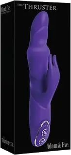 Thrusting 10" Sculpted Silicone Rabbit Vibrator