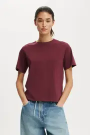 [Cotton On Women] Cotton On Women - Easy Tee - Sour cherry M SOUR CHERRY