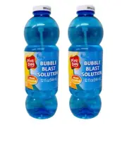 2-PACK! Bubble Blast Solution for Bubble Blowing & Machines PLAY DAY 32oz/ea NEW