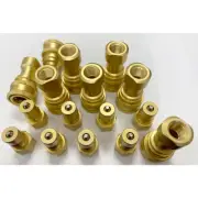 8 Sets 1/4" Brass Quick Disconnect Coupler Carpet Cleaning Extractor 16pcs